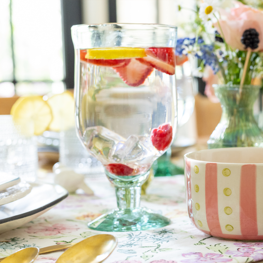 Recycled Water Goblet