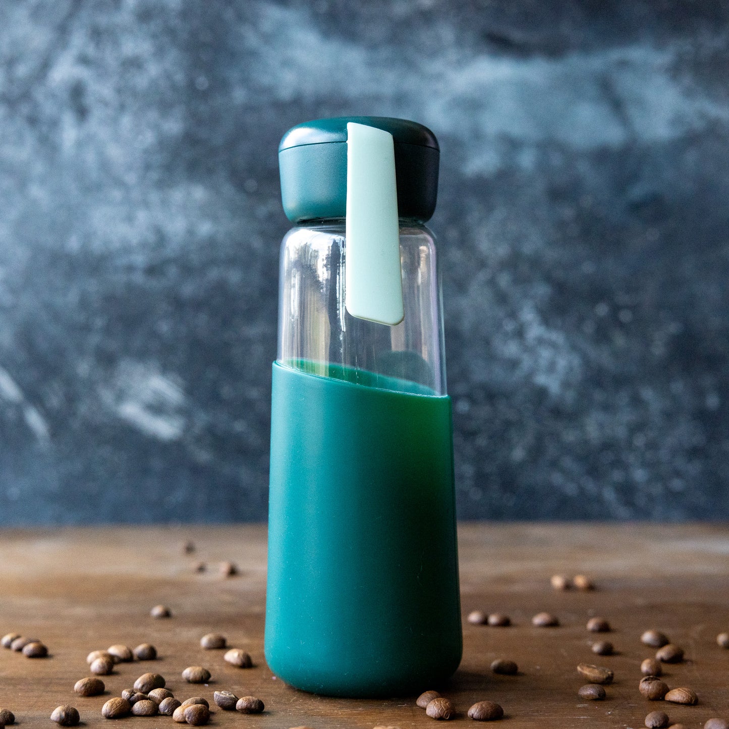 Teal Iced Coffee Tumbler