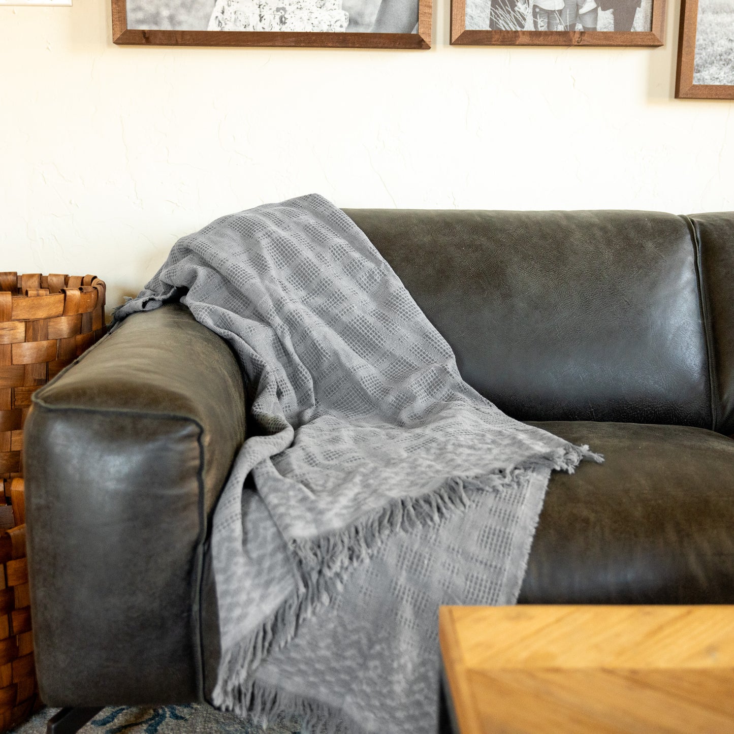 Waffle Weave Throw