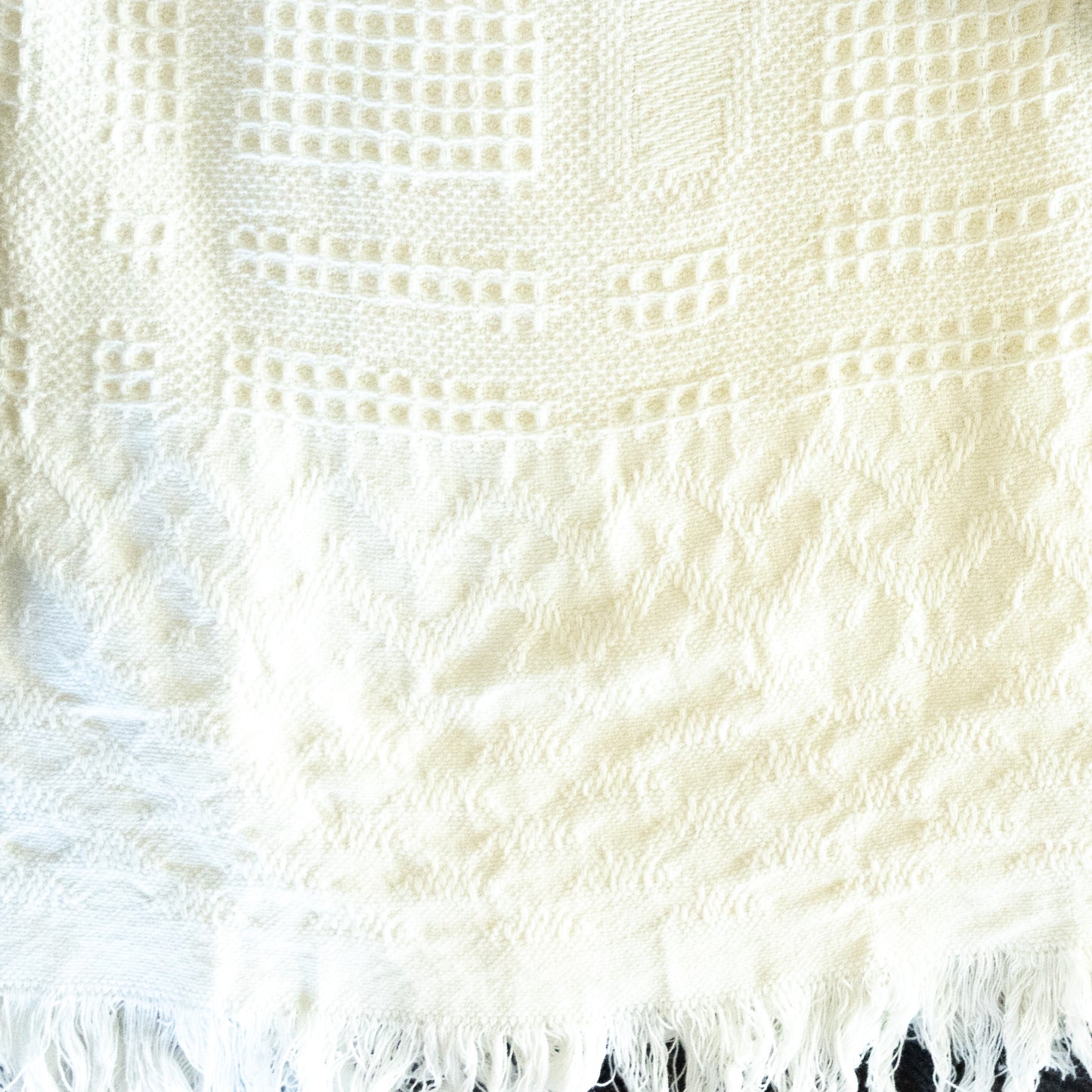 Waffle Weave Throw