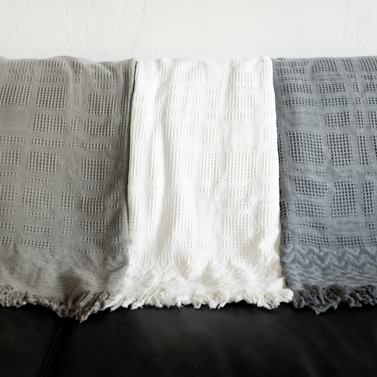 Waffle Weave Throw