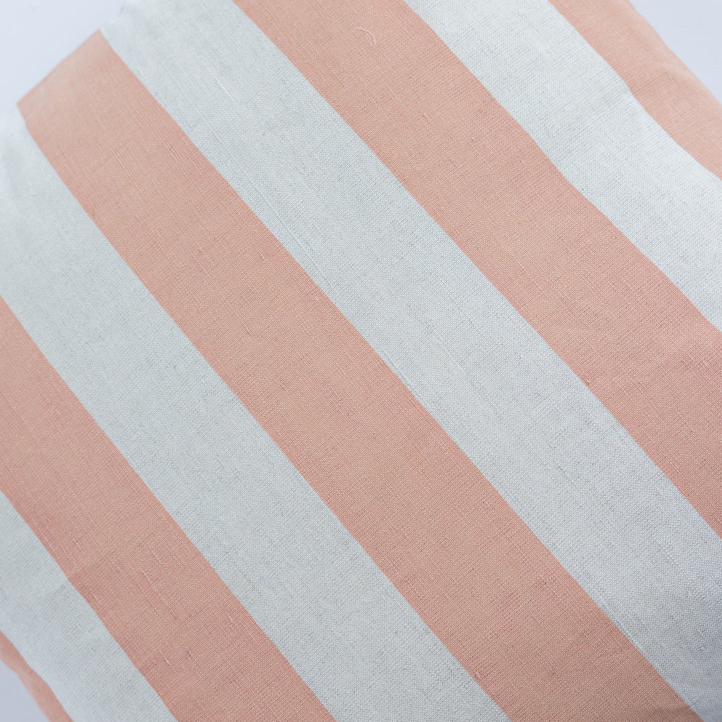 Pink Striped Pillow