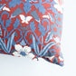 Lumbar Pillow with Floral Pattern