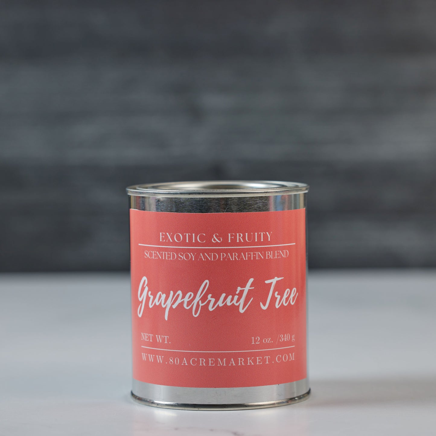 Grapefruit Tree Tin Candle