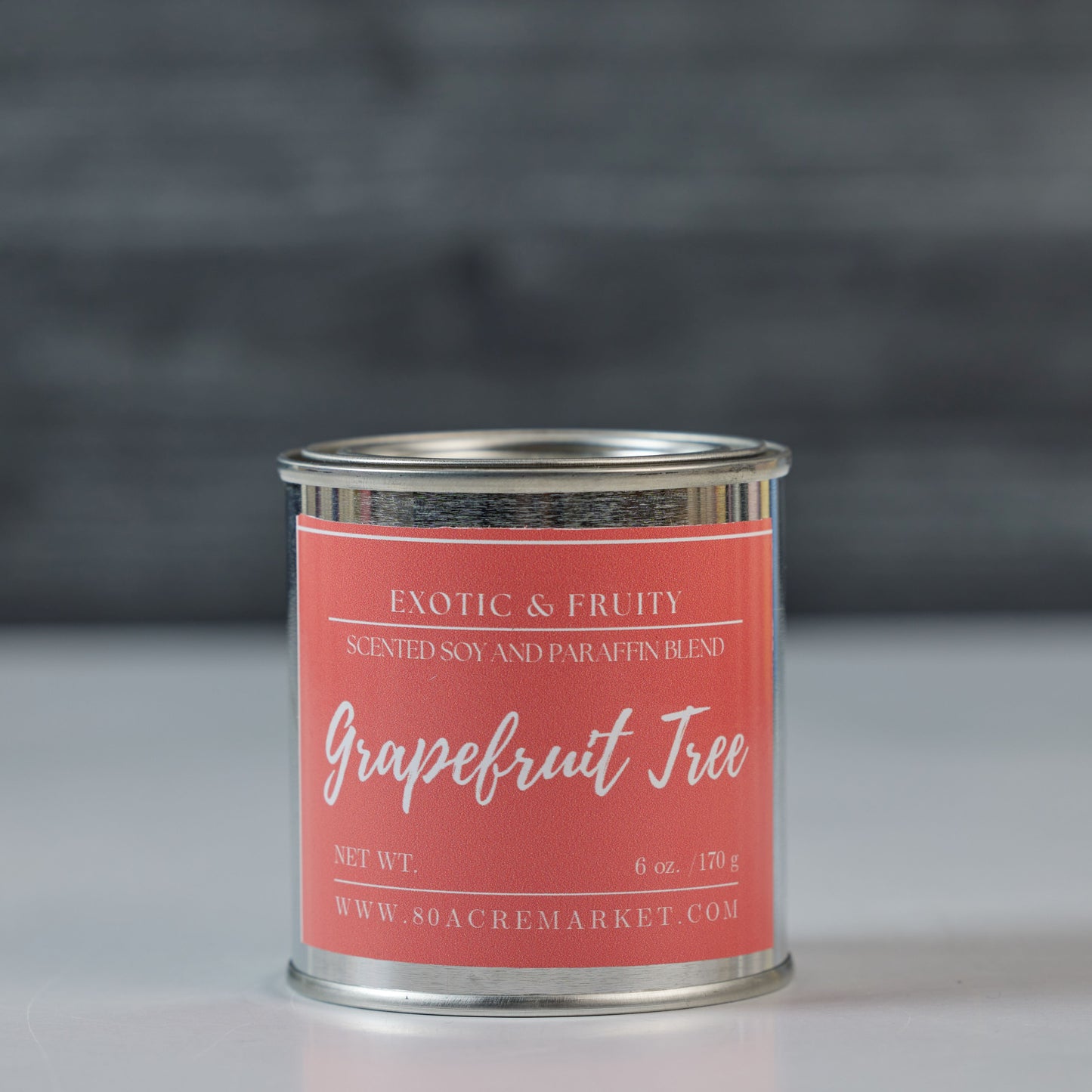 Grapefruit Tree Tin Candle