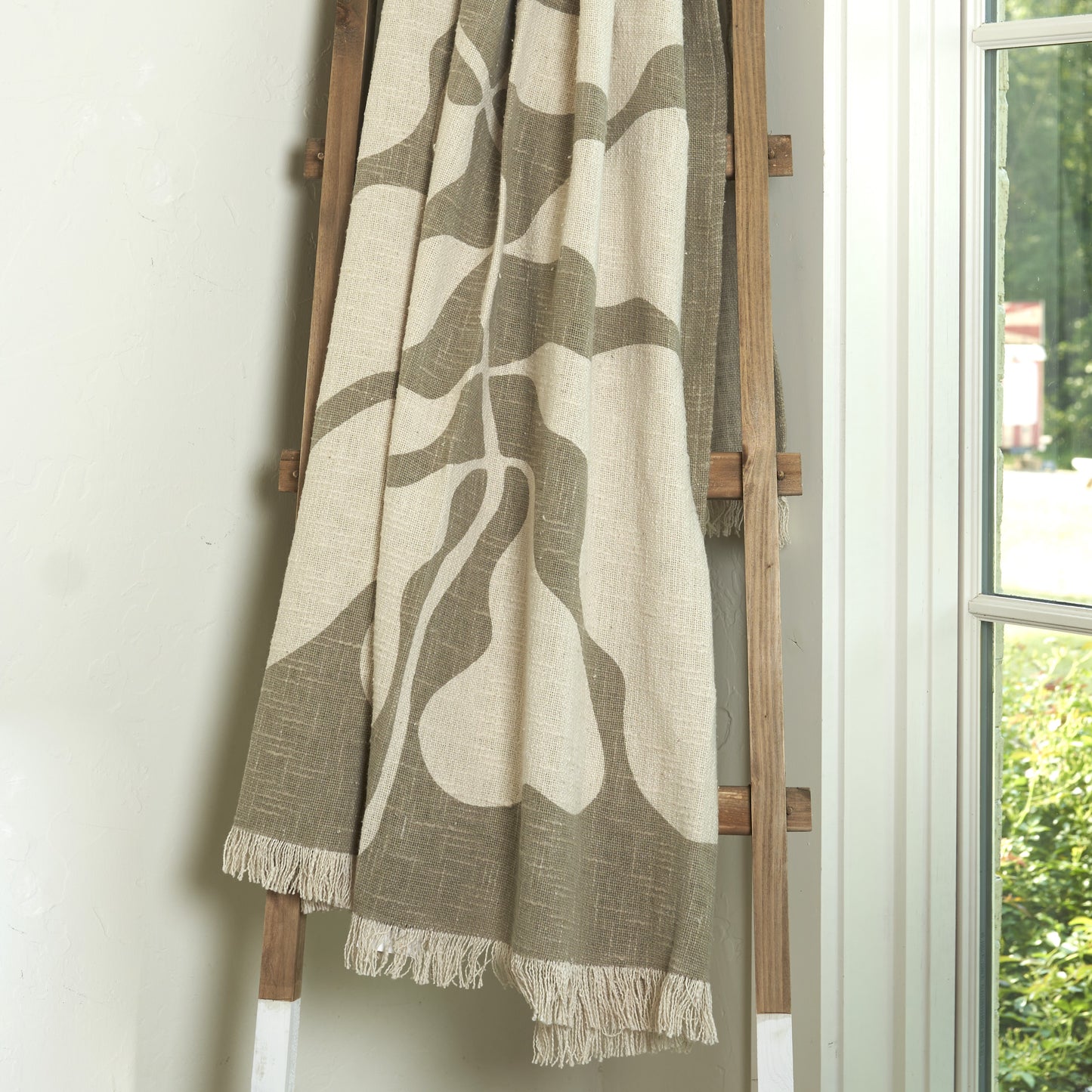 Botanical Print Throw