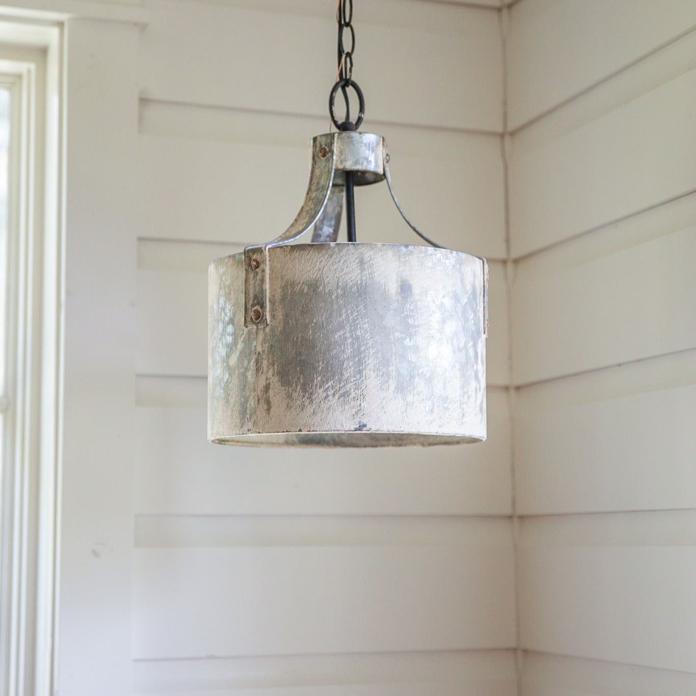 Galvanized Pendant Light