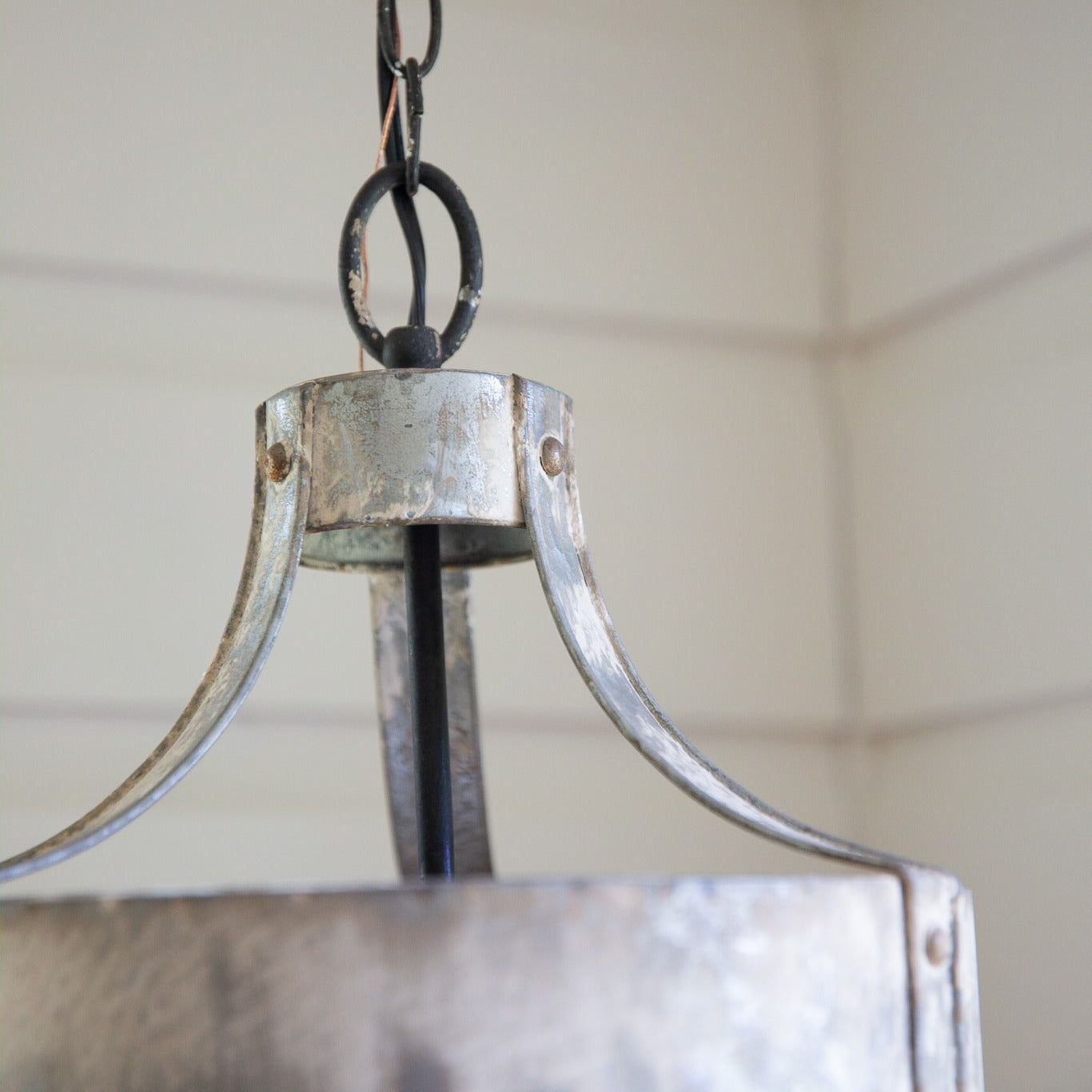 Galvanized Pendant Light
