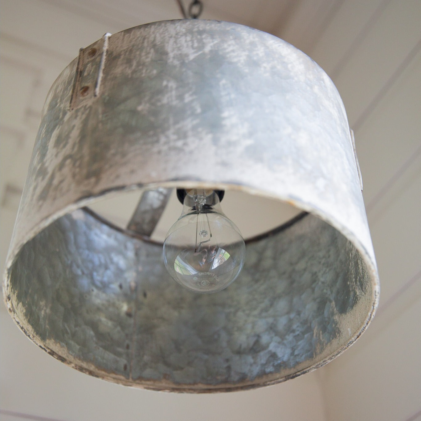 Galvanized Pendant Light