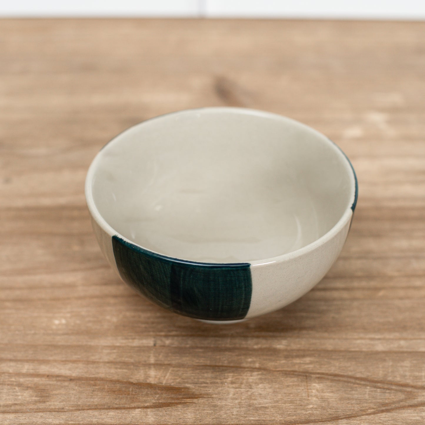 Blue & Cream Stoneware Bowls