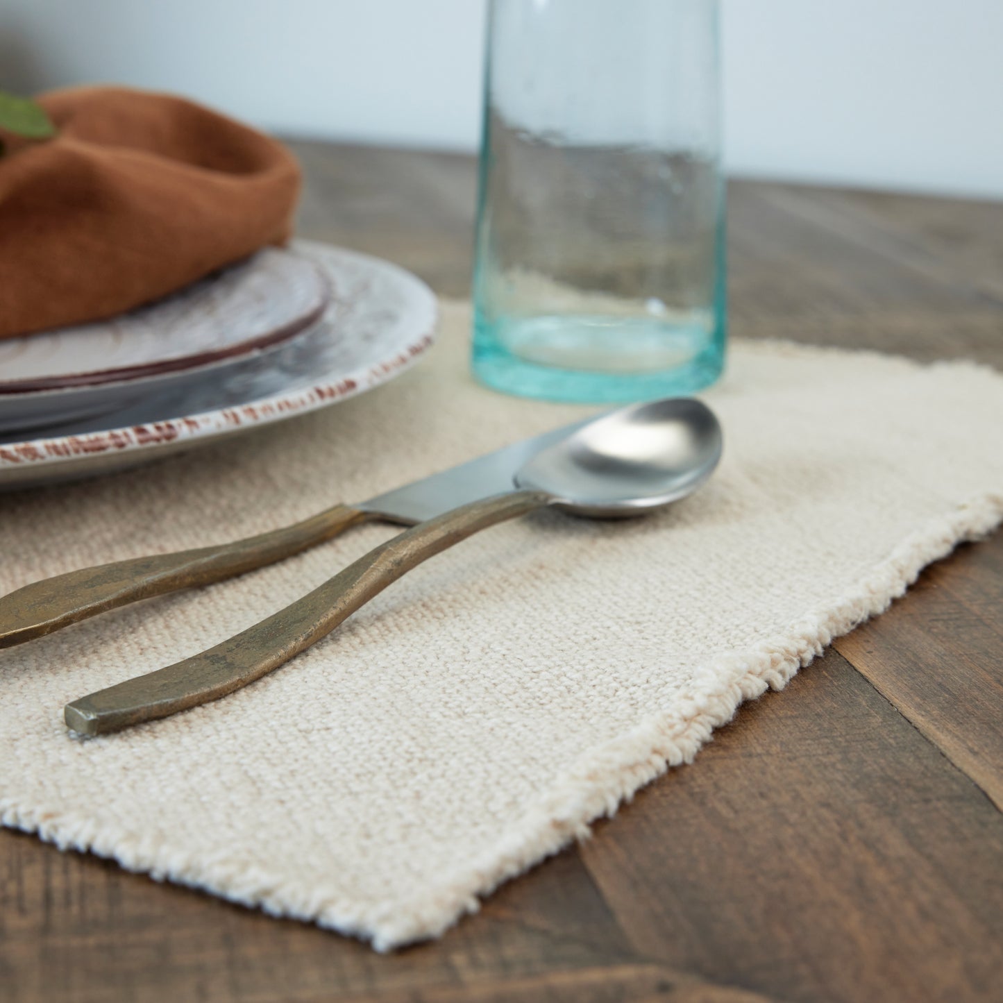 Beige Cotton Placemat