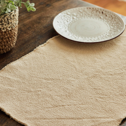 Beige Cotton Placemat