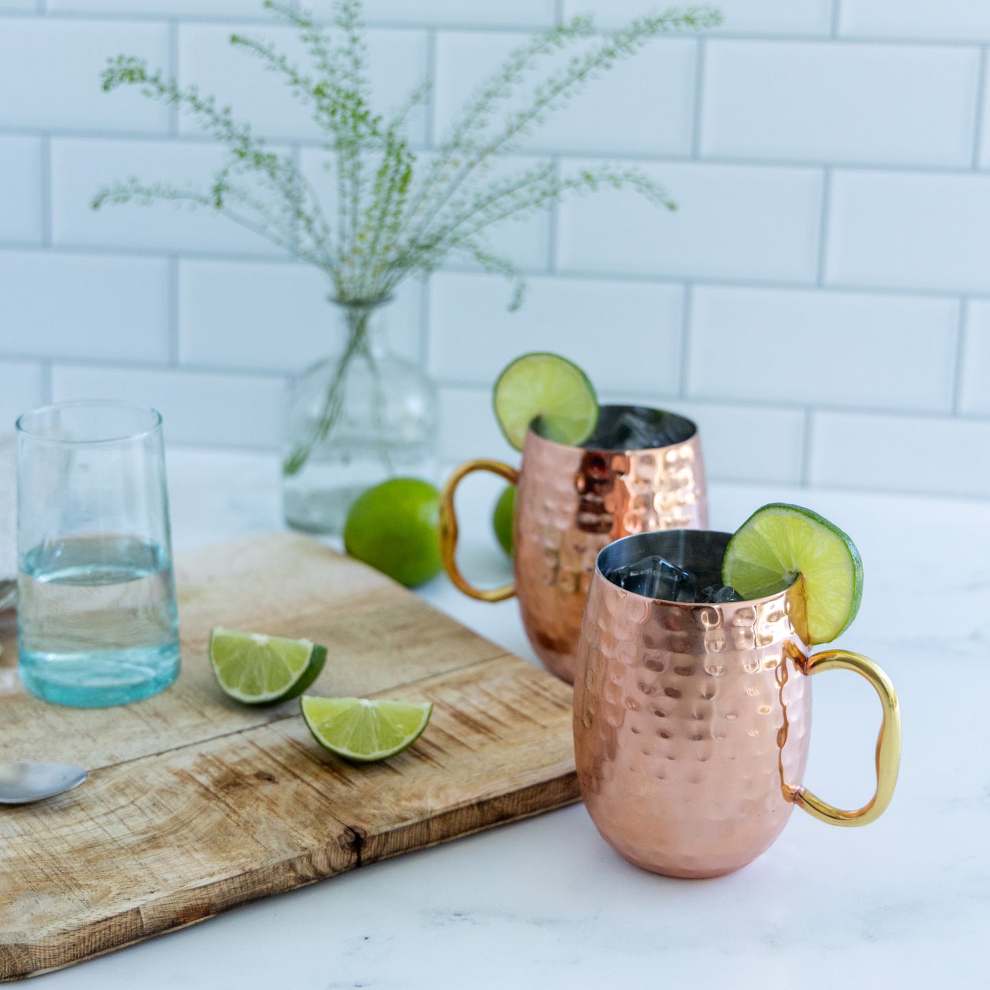 Hammered Copper-Finish Moscow Mule Mug