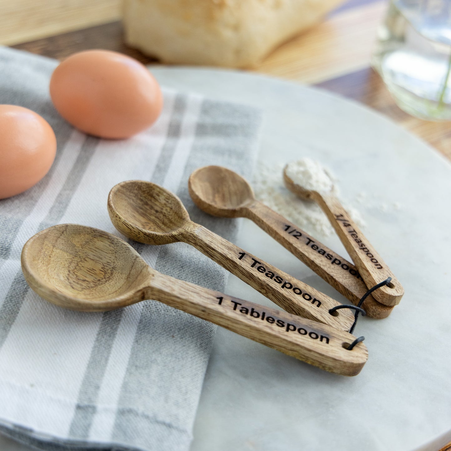 Wood Measuring Spoons