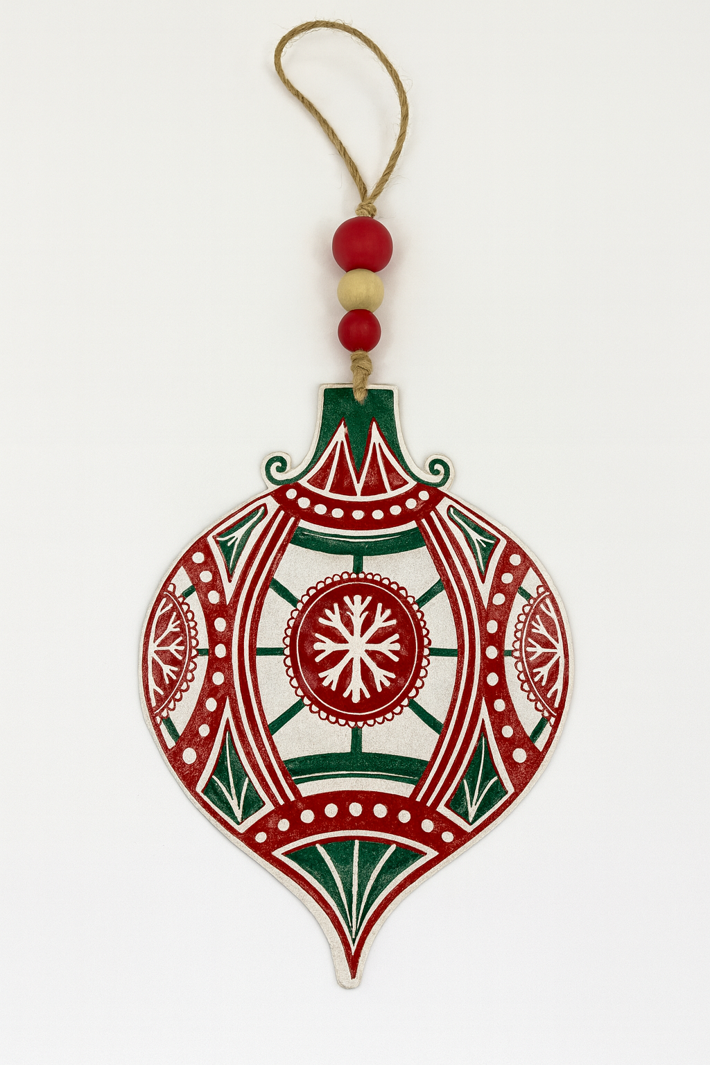 Festive Metal Ornament