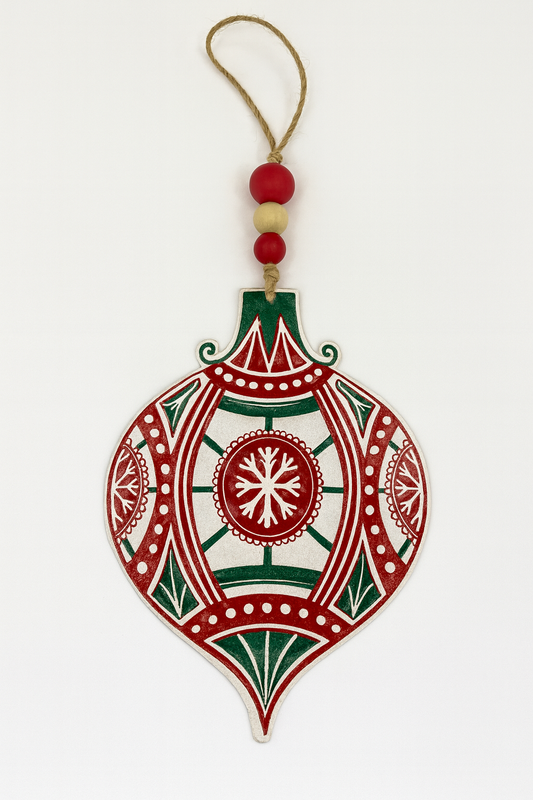 Festive Metal Ornament