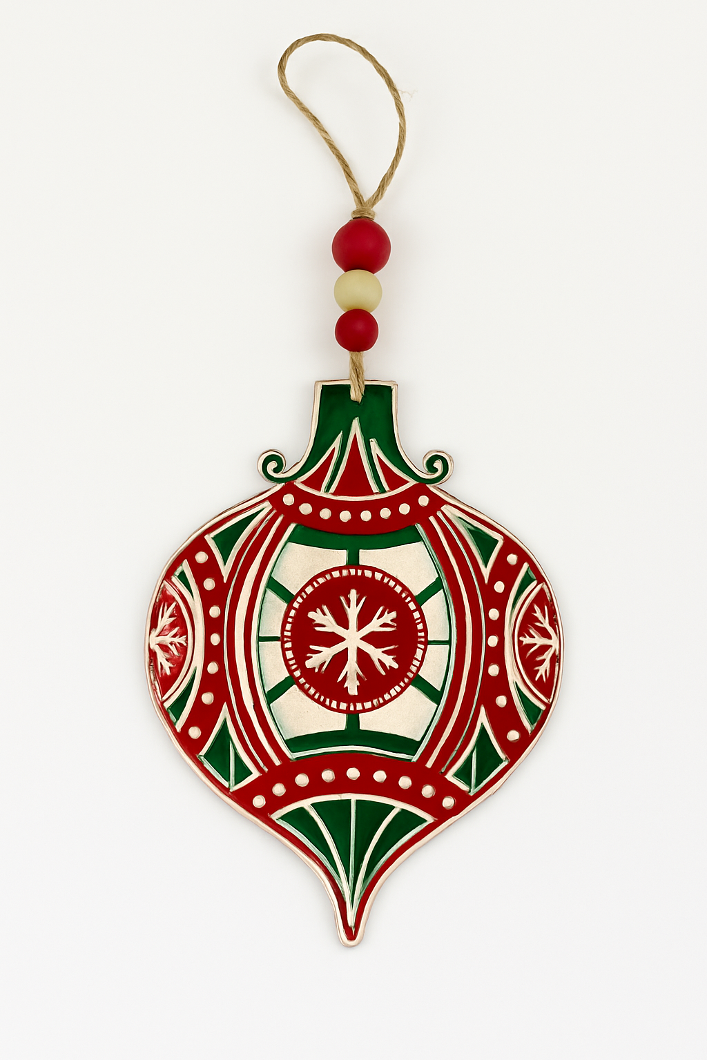 Festive Metal Ornament
