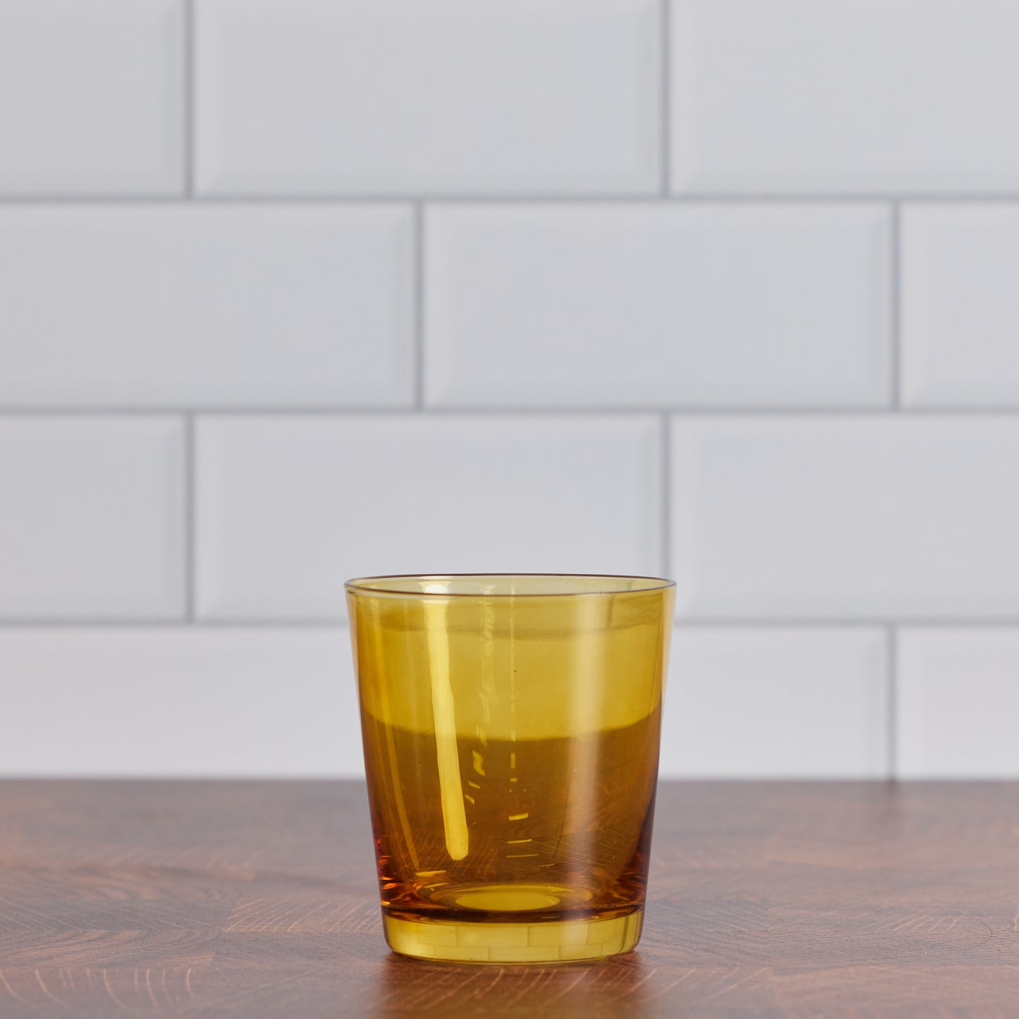 Colorful Low Ball Drinking Glass