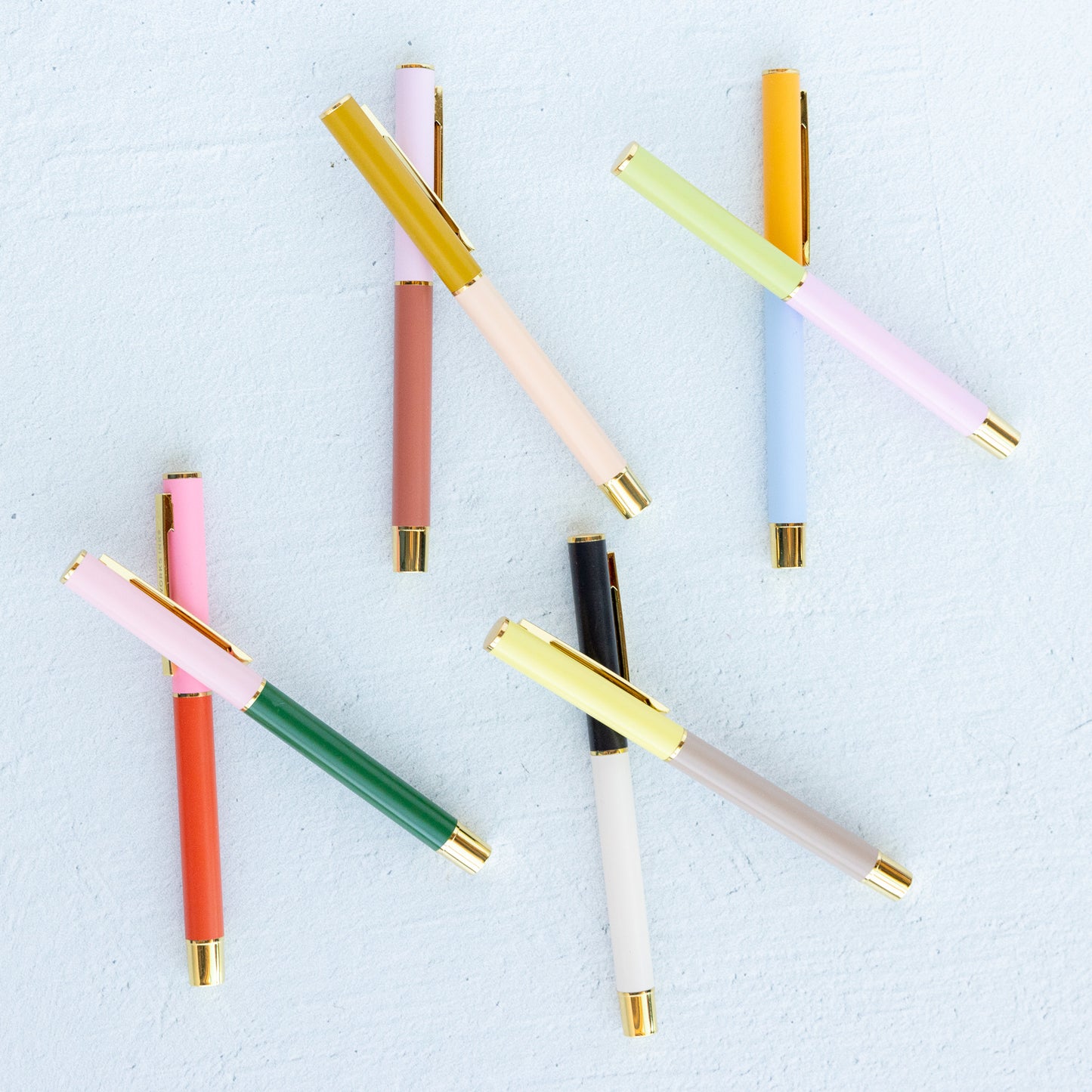 Color Block Pen Set
