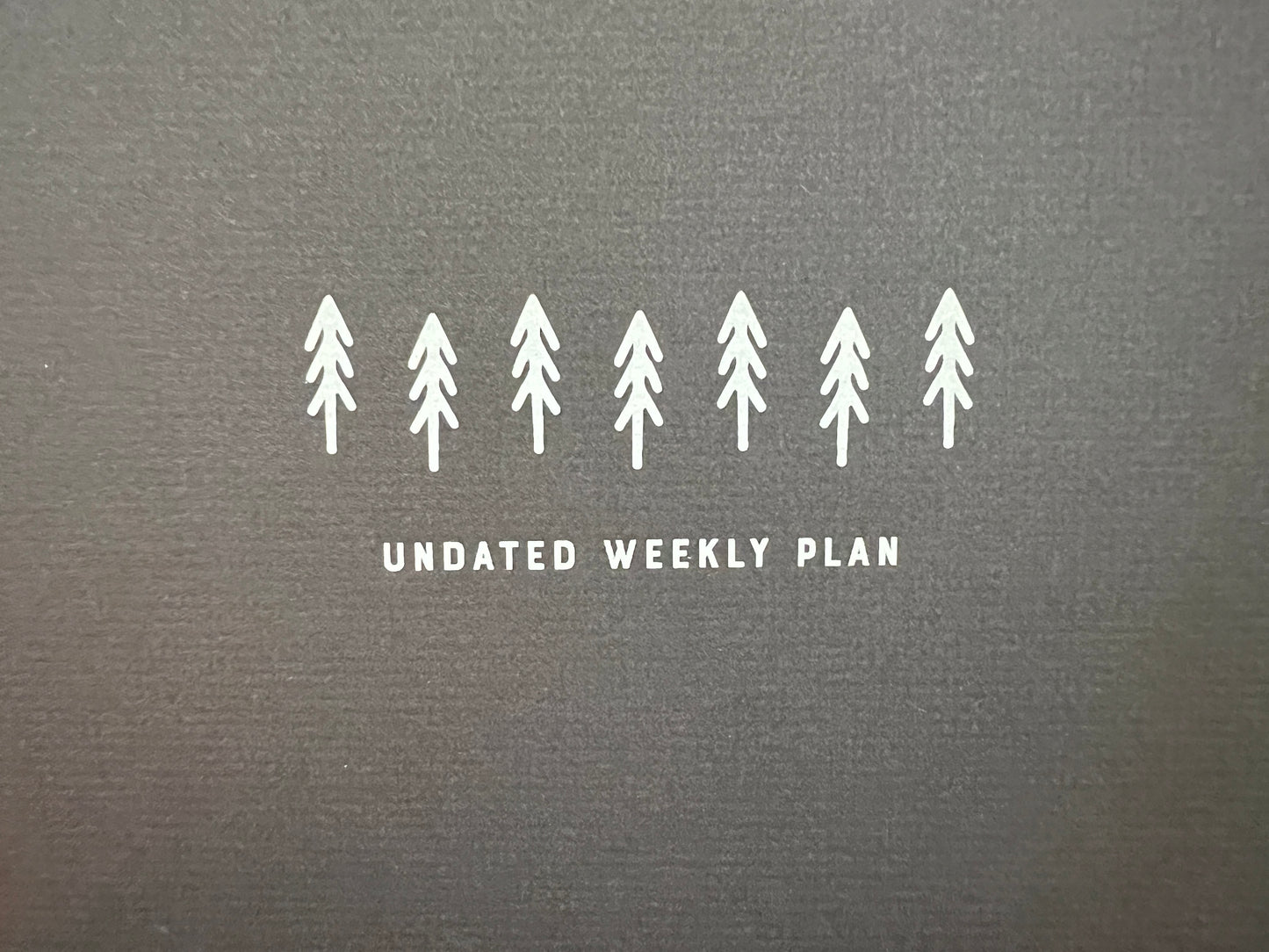 Treeline Weekly Planner