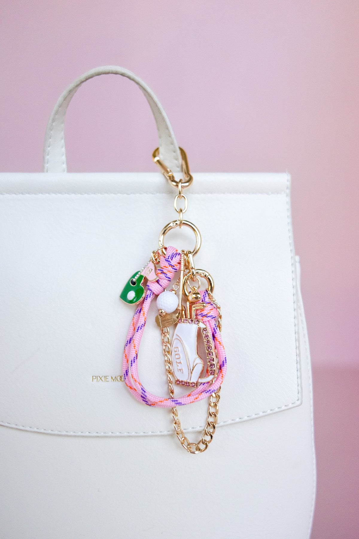 Golf Charm Keychain