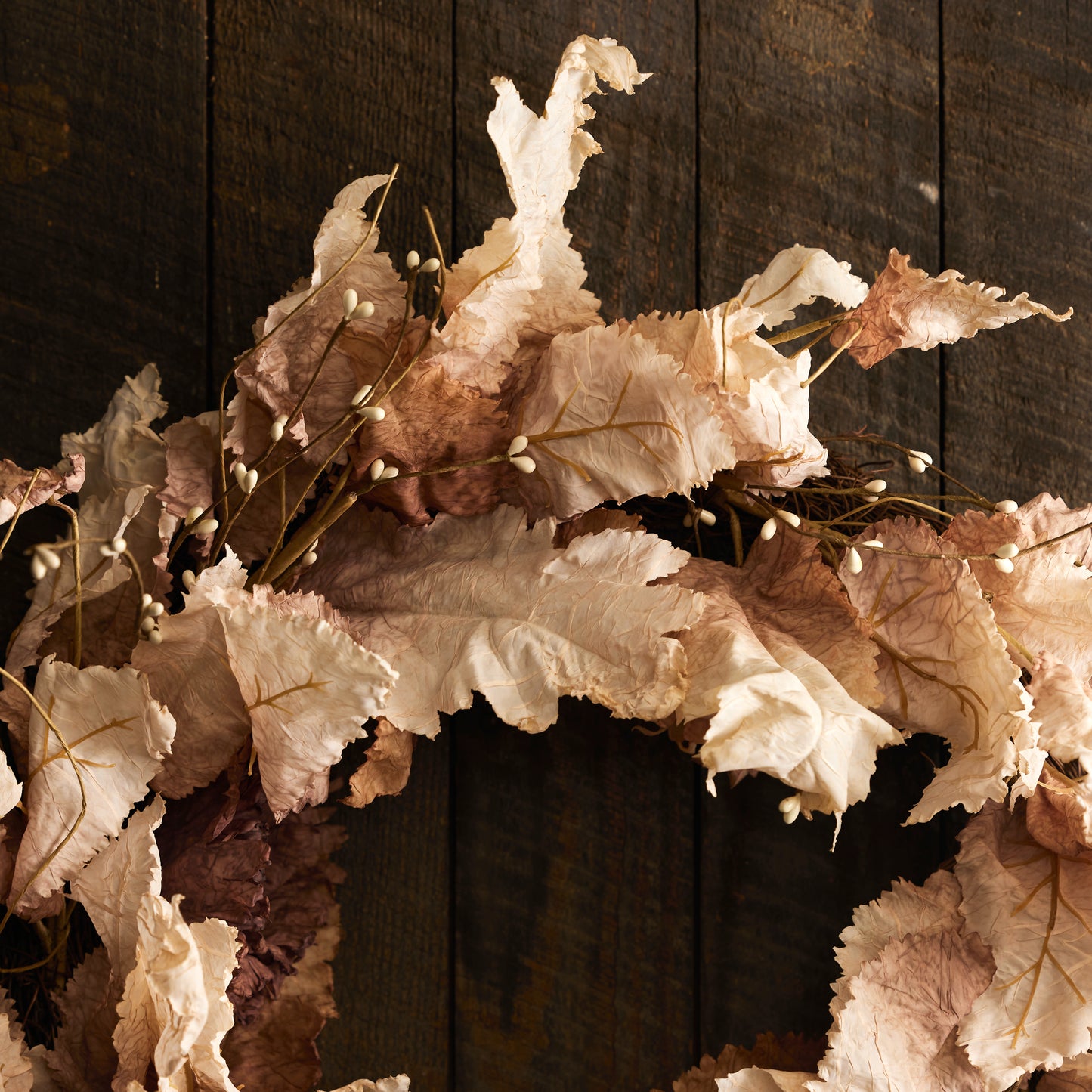 Golden Fall Wreath