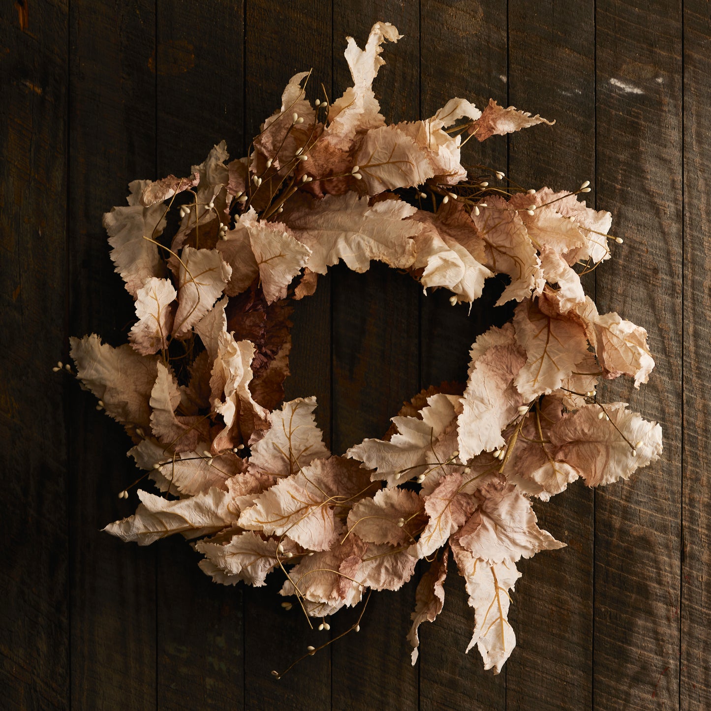 Golden Fall Wreath