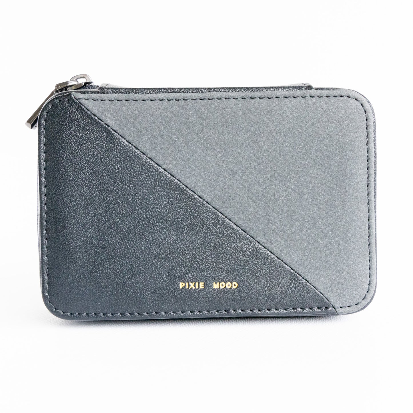 Small Two-Toned Travel Jewelry Case