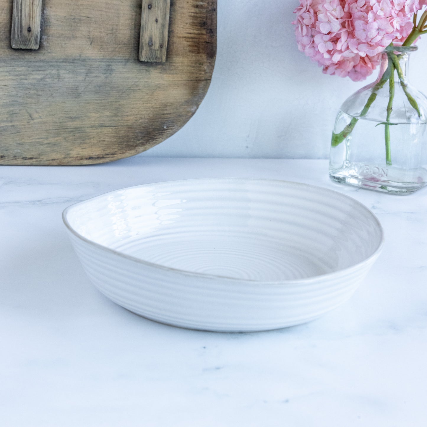 Large Ribbed Bowl