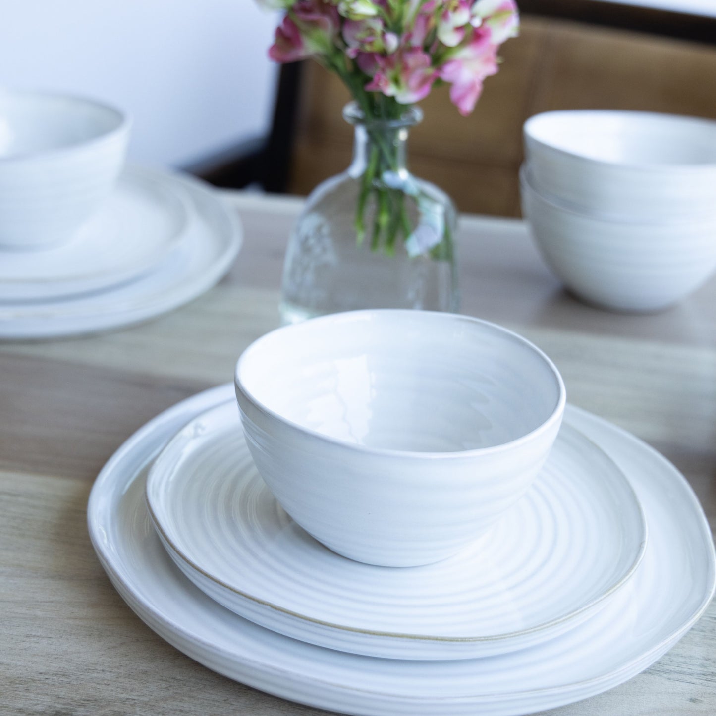 Ribbed Salad Plate