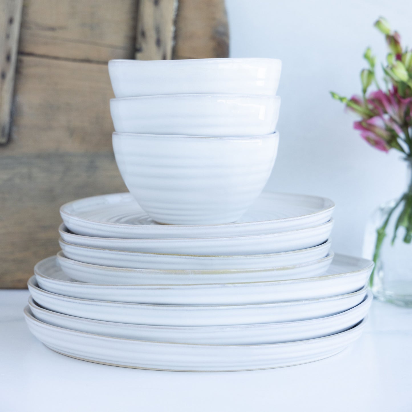 Ribbed Salad Plate
