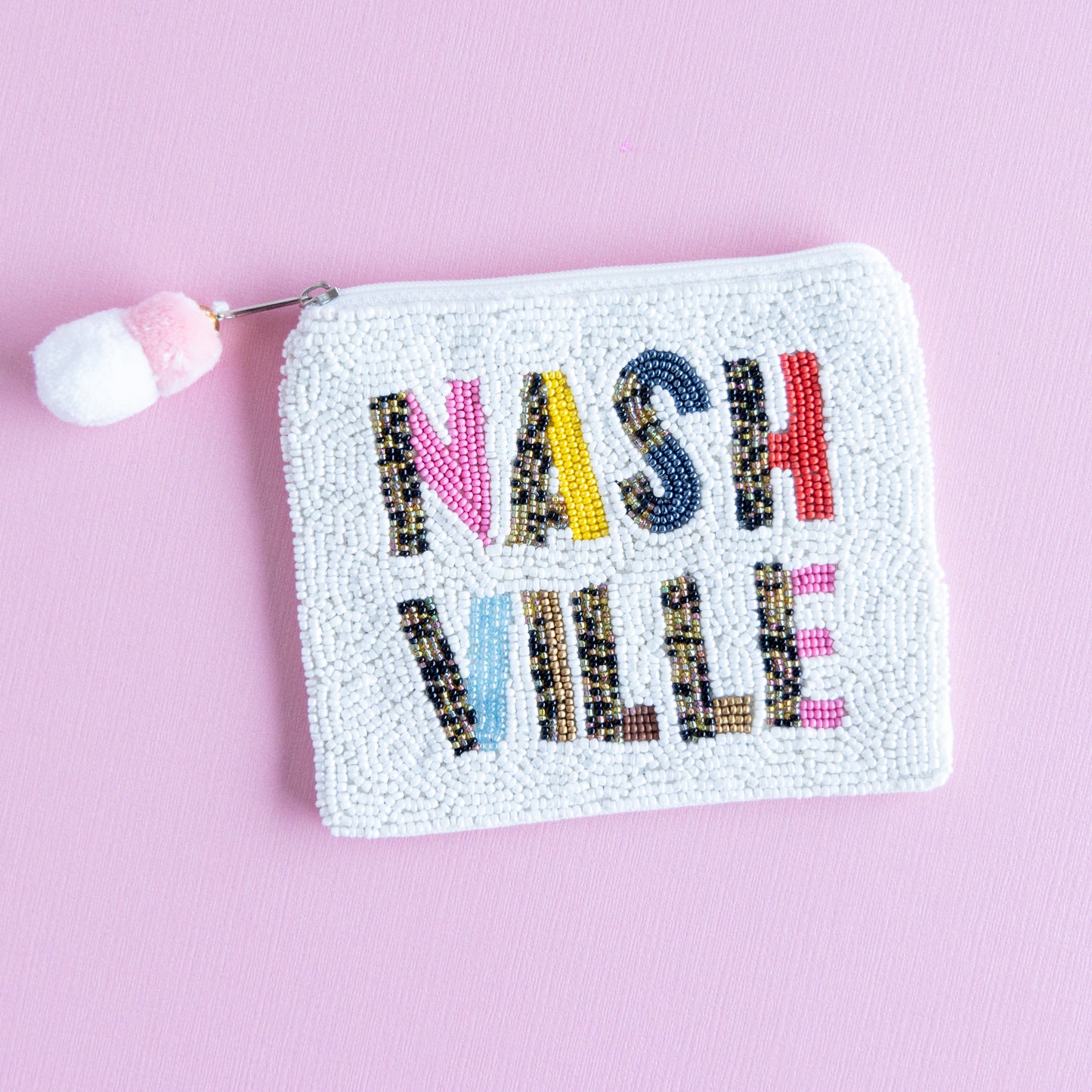 Nashville Beaded Coin Pouch