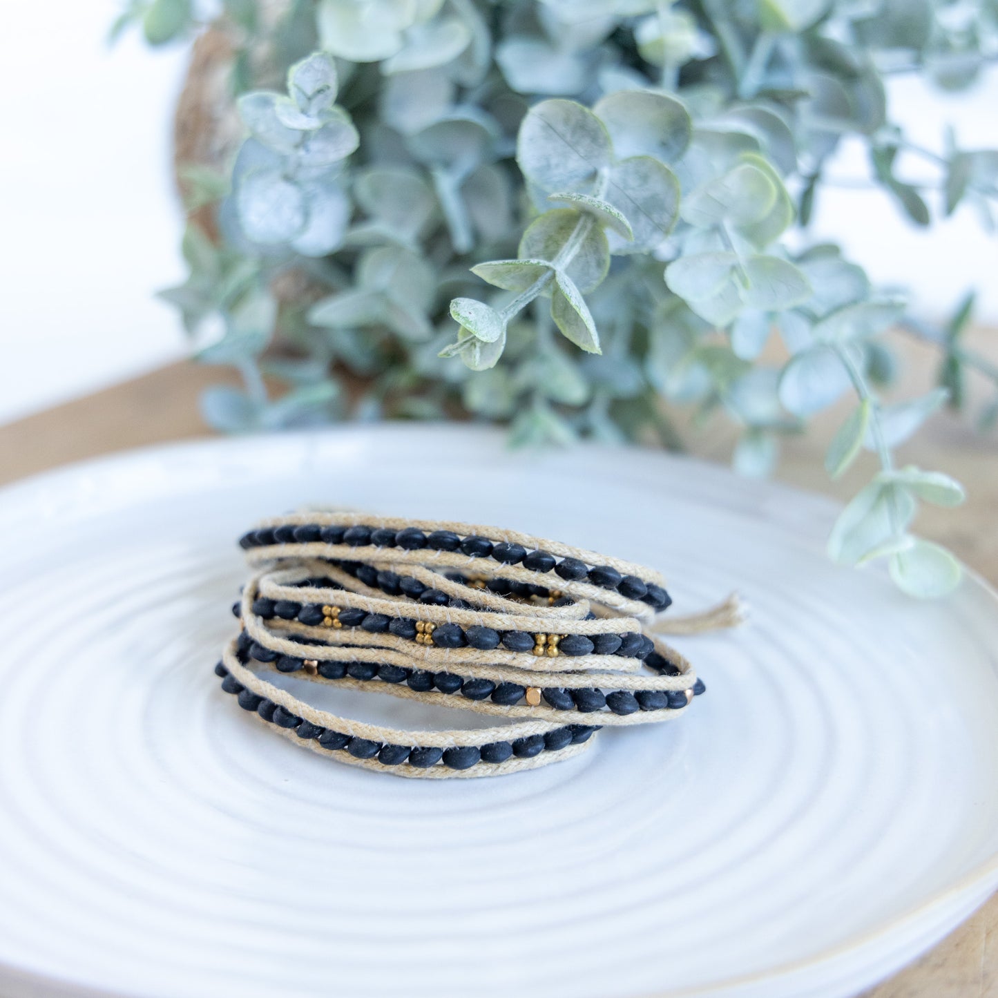 5 Wrap Beaded Bracelet