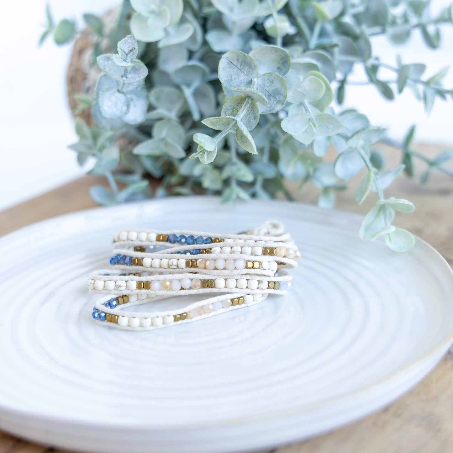 5 Wrap Beaded Bracelet
