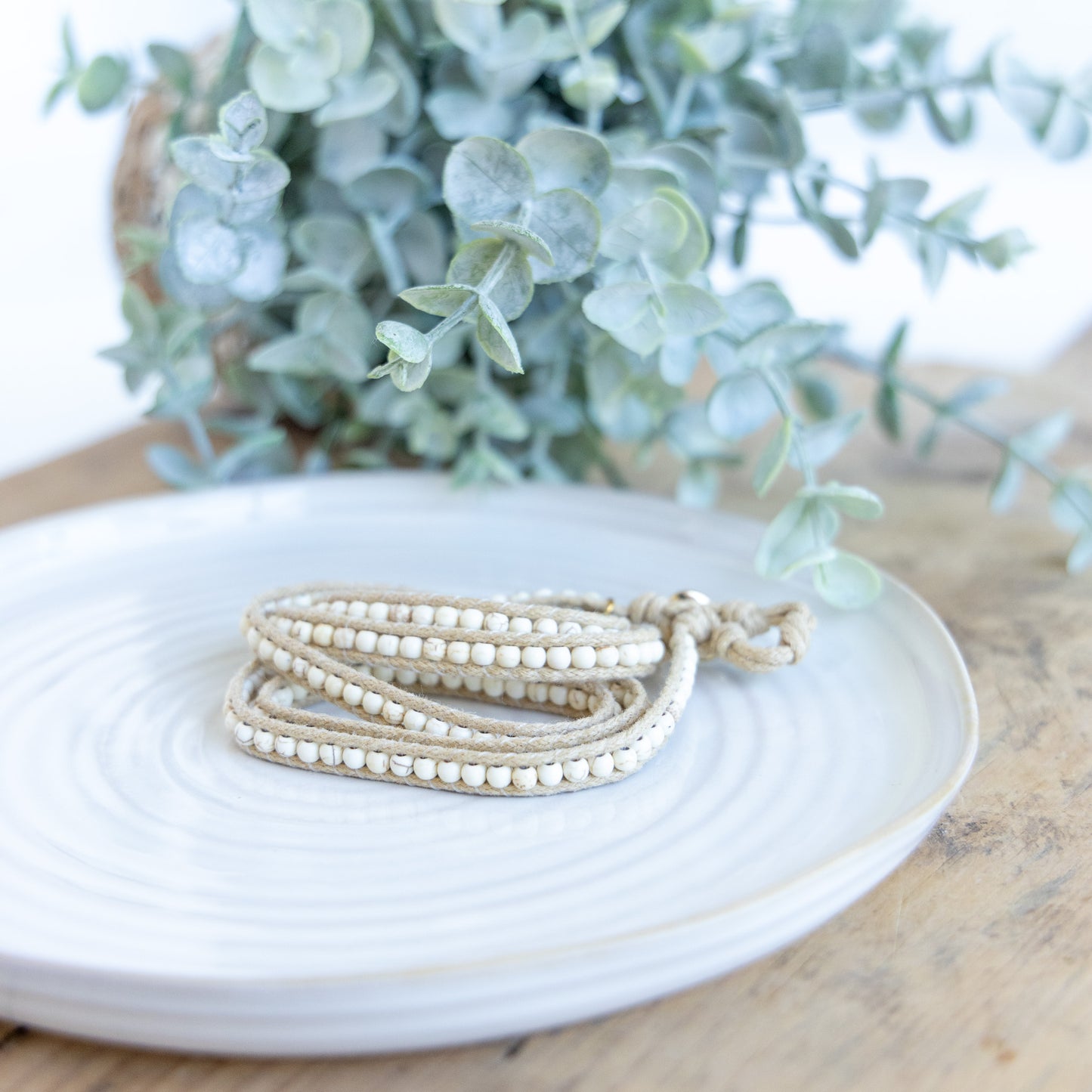 5 Wrap Beaded Bracelet
