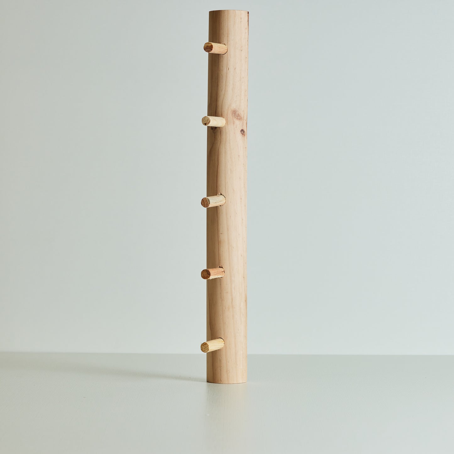 Paulownia Wood Wall Hooks with 5 Hooks
