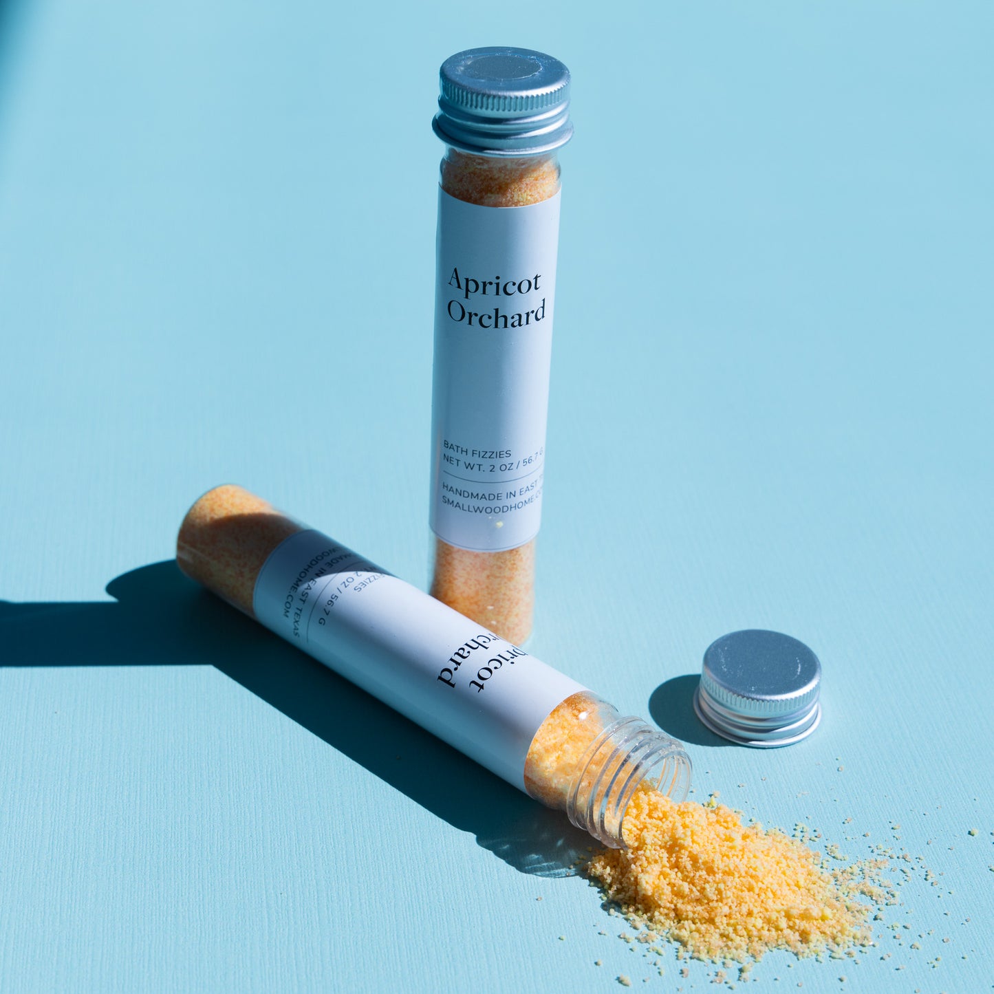 Apricot Orchard Bath Bomb Fizzy Tube