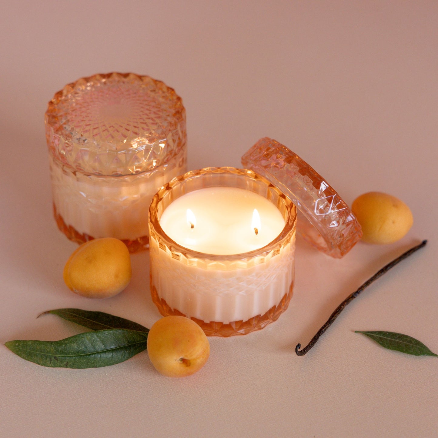 Apricot Orchard Summer Candle