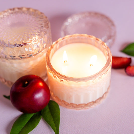 Plum Blossom Summer Candle