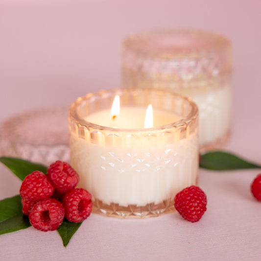 Raspberry Vanilla Summer Candle