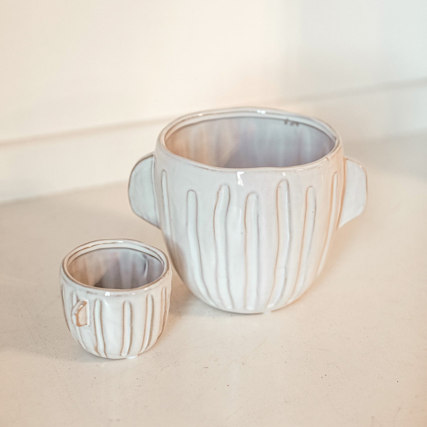 Cream Pot with Handles