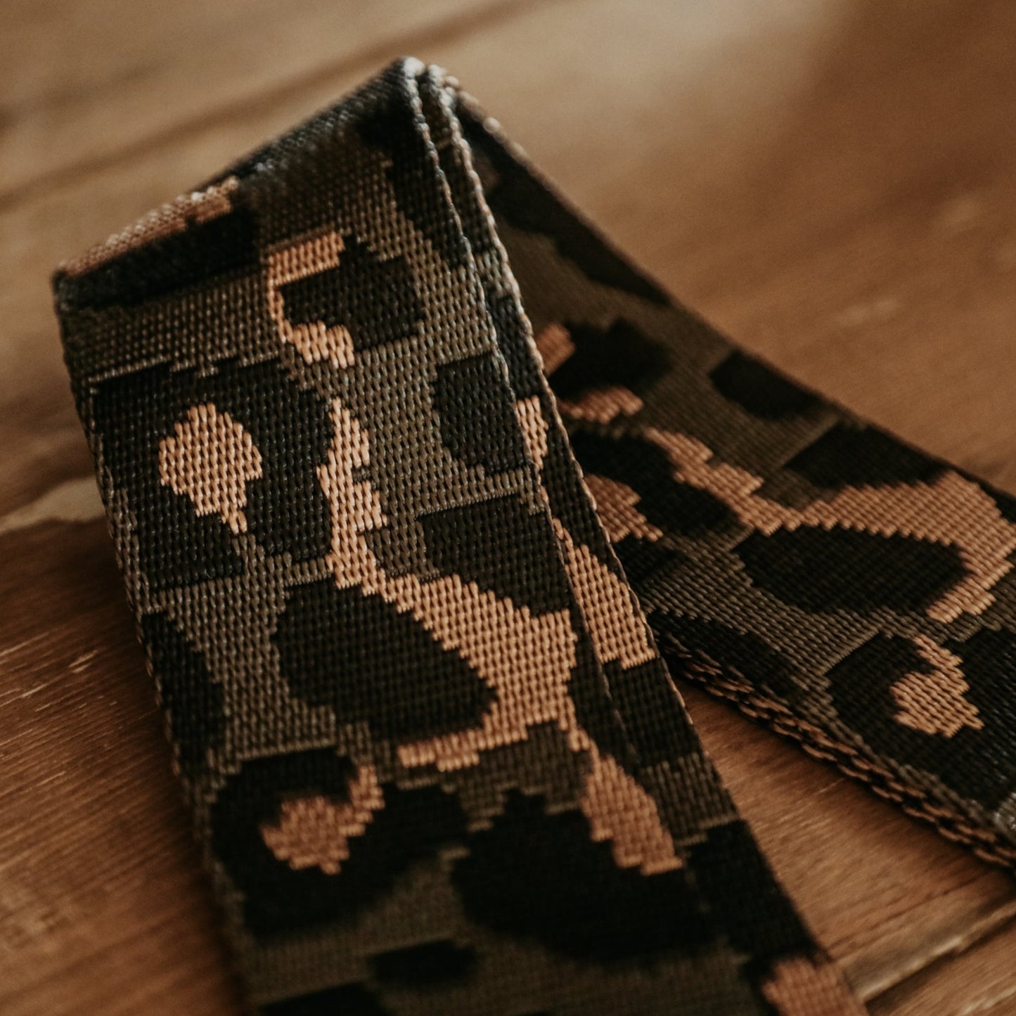 Leopard Print Bag Strap