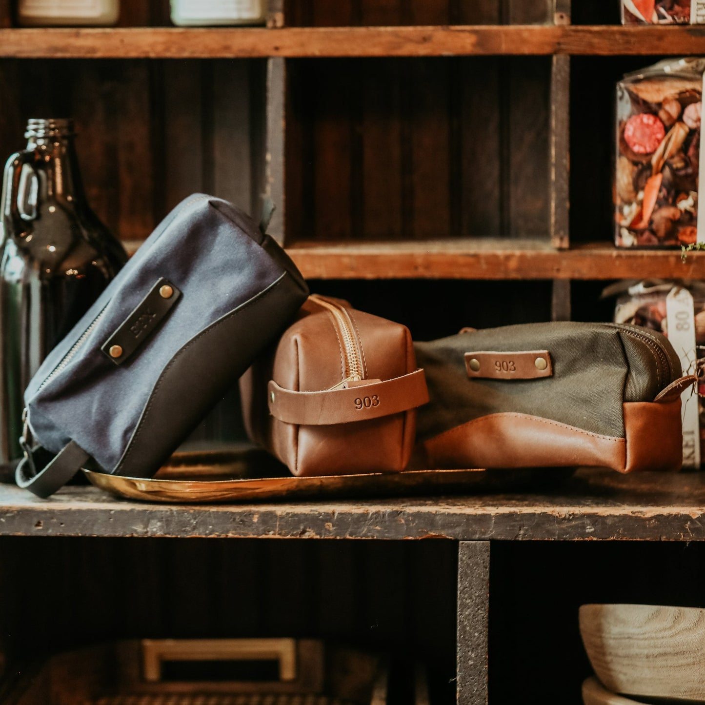 903 Leather Travel Bag