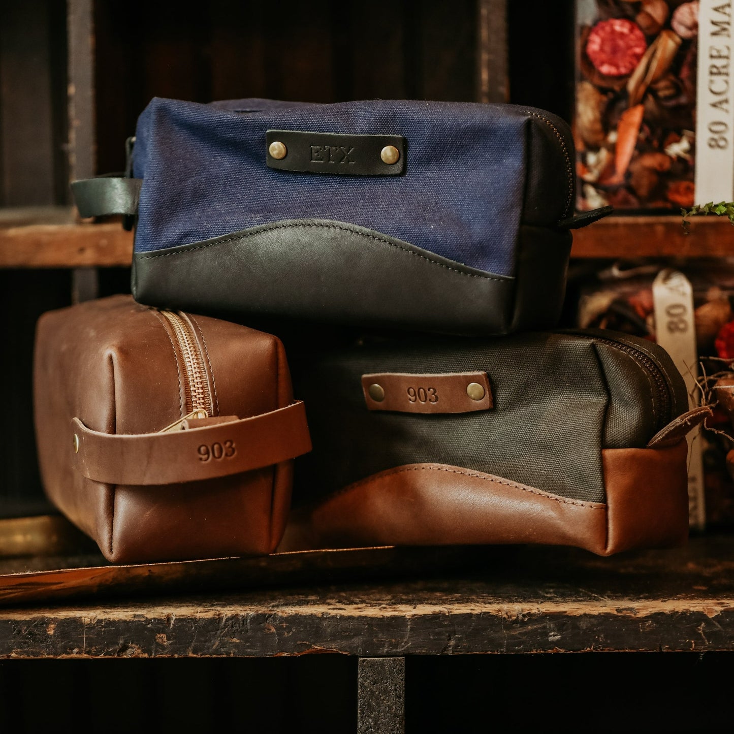 903 Leather Travel Bag