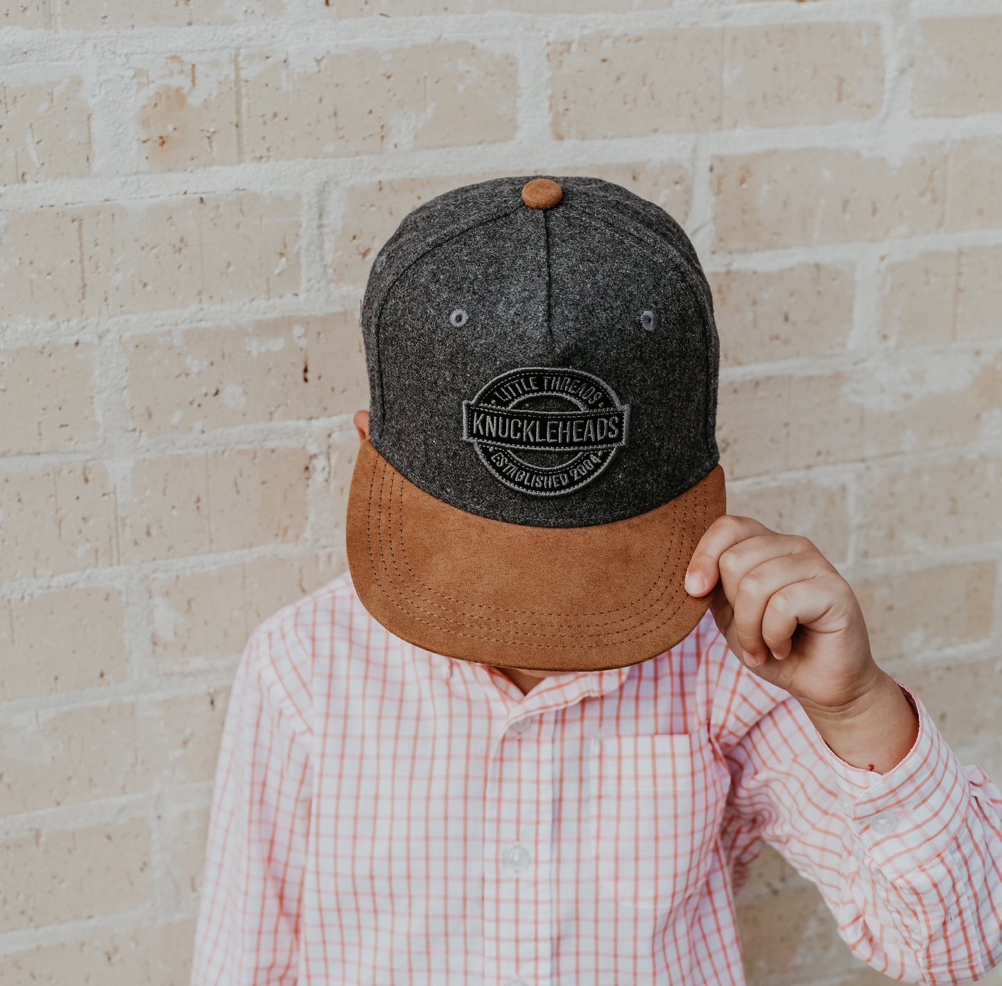 Kids Wool Trucker Hat