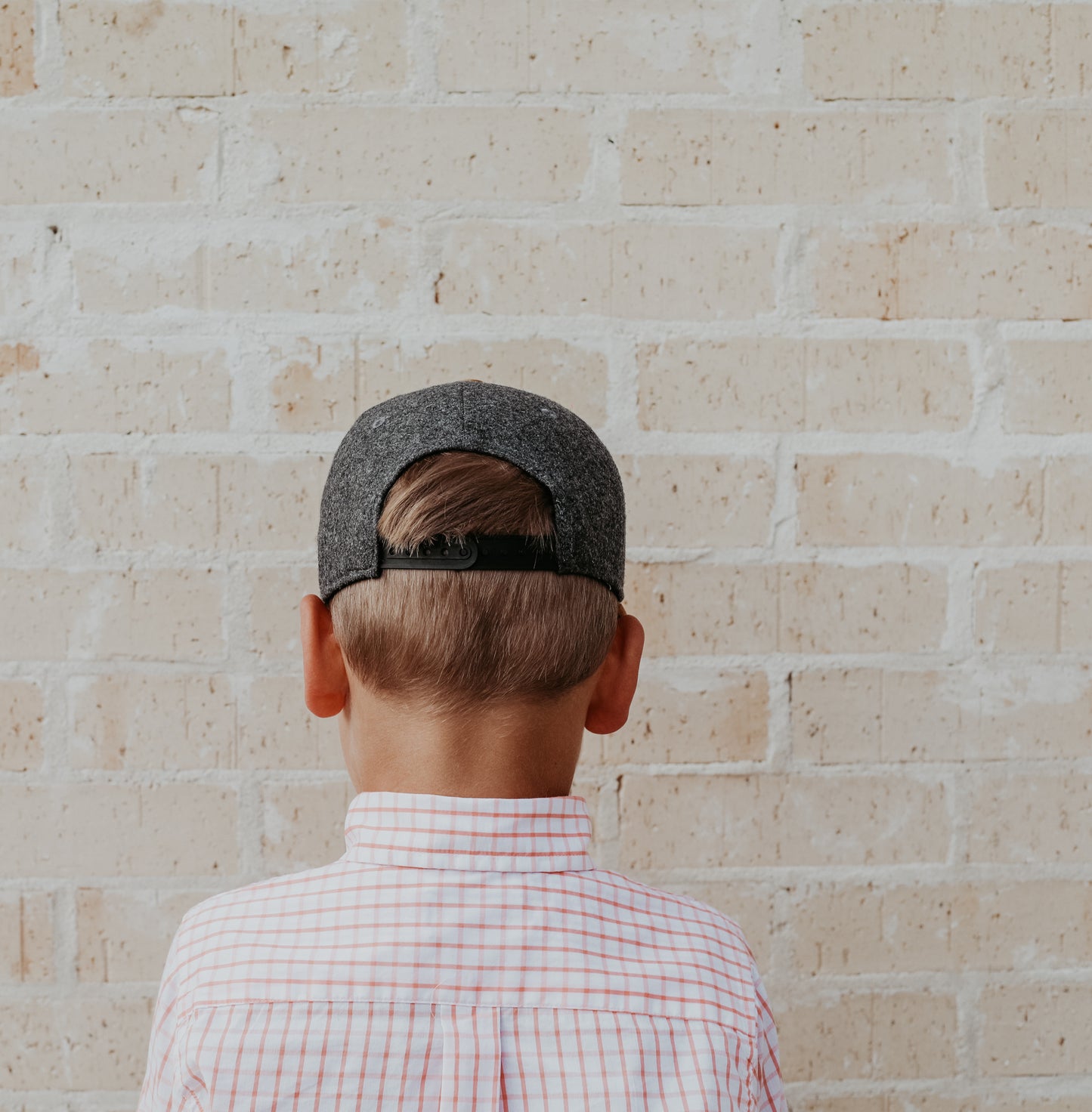 Kids Wool Trucker Hat