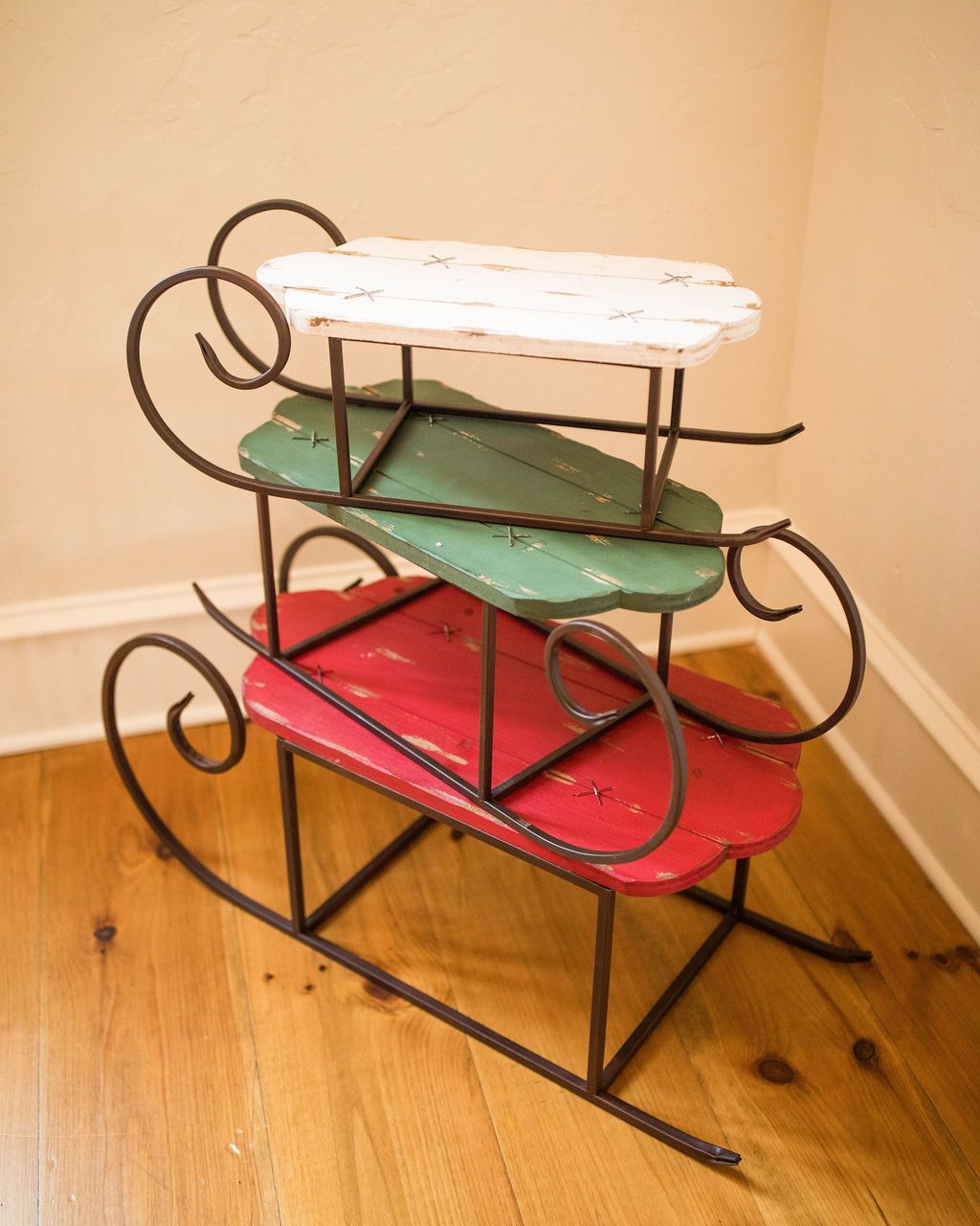 Wood and Metal Sleighs