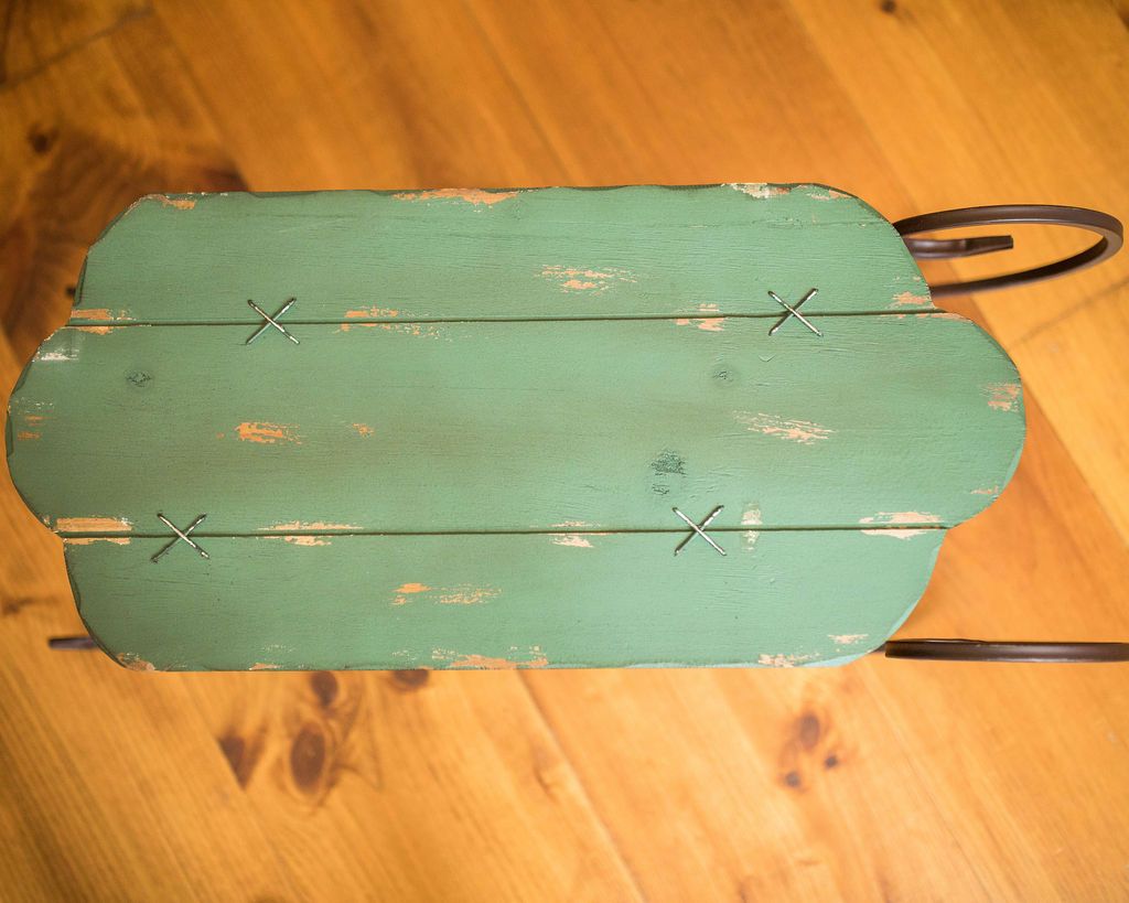 Wood and Metal Sleighs