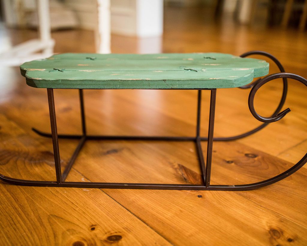 Wood and Metal Sleighs