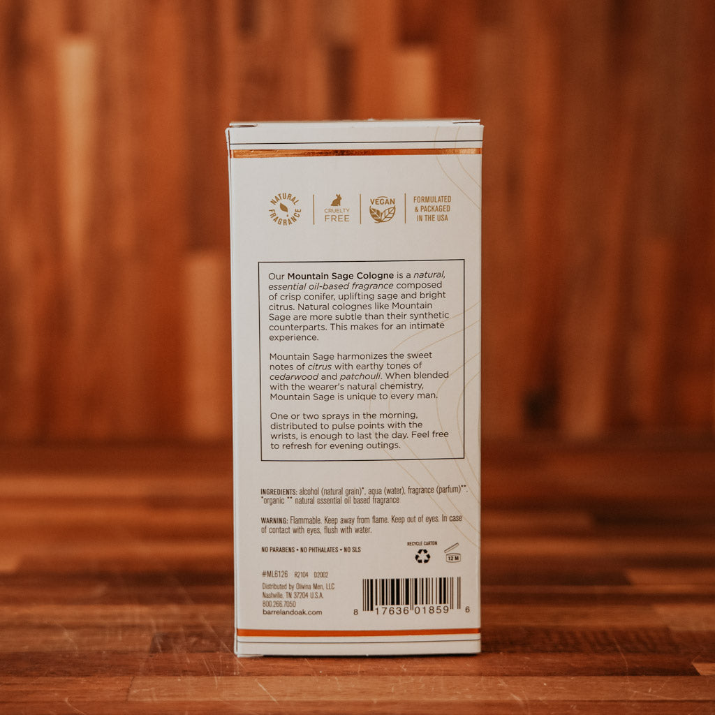 Mountain Sage Cologne